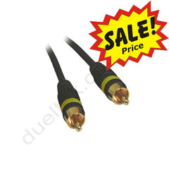 Composite Video RCA Coax Lead