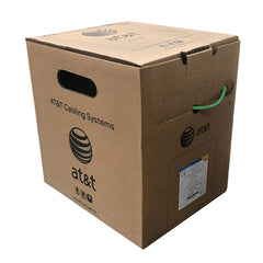 AT&T 305M Green 24AWG CAT6 Cable Reel-in-Box 11U06HA004T-GN3J