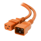 Orange C19-C20 15A Enterprise Class Extension Cord