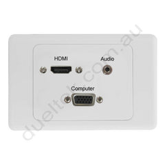 Clipsal AV Wall Plate HDMI VGA Audio