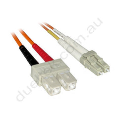 LC-SC OM1 Duplex Patch Lead