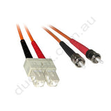 ST-SC OM1 Duplex Patch Lead