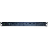 8-Port Horizontal PDU - 10 Amp