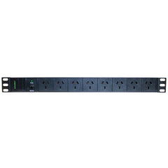 8-Port Horizontal PDU - 10 Amp