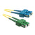 SC-SCA OS2 Duplex Fiber Optic Patch Lead