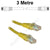 3M Yellow CAT6 RJ45 Cable UTP6-03-YE